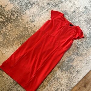 Alex Marie Vibrant Orange Dress